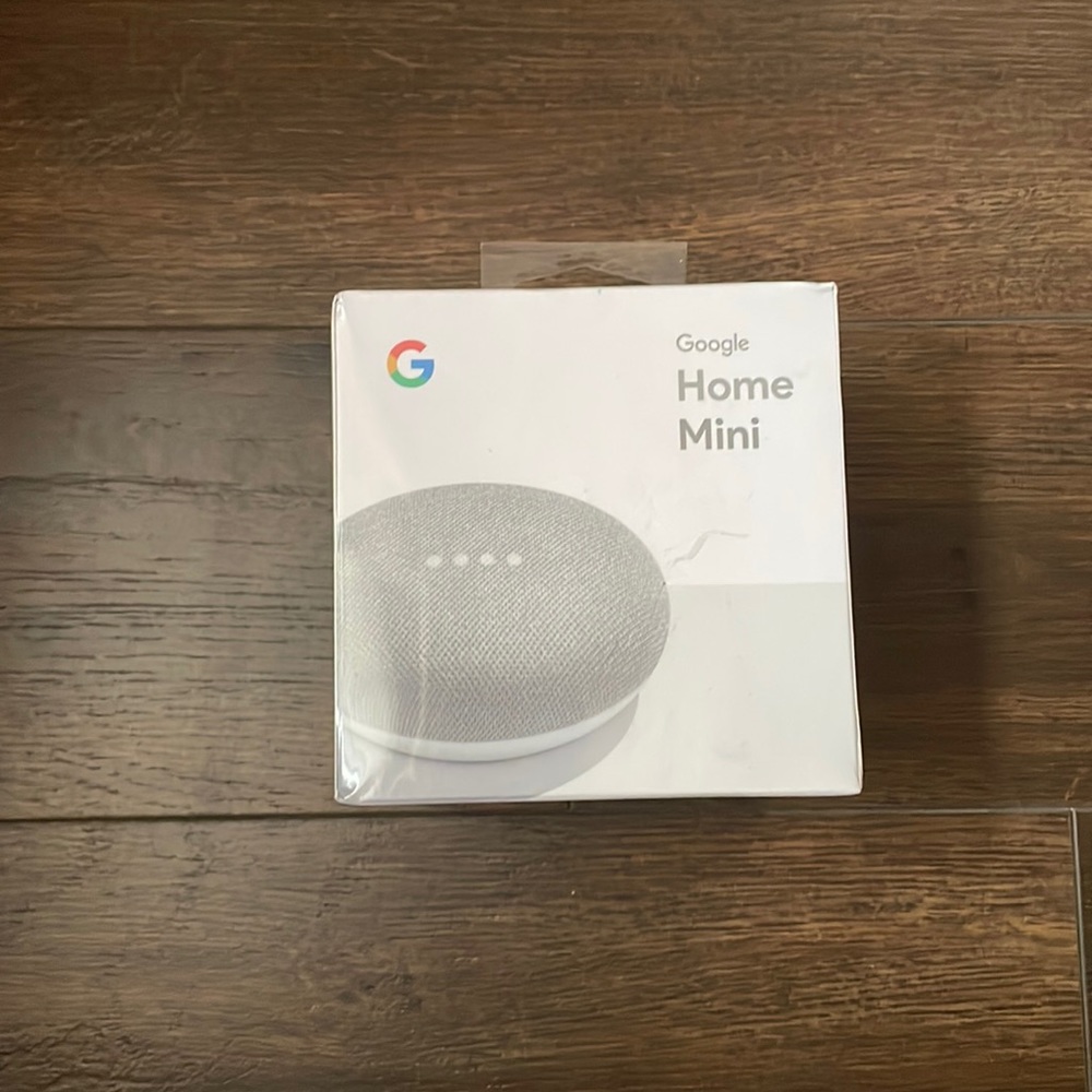NEW UNOPENED GOOGLE HOME MINI